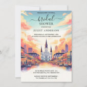 Nu Beach Ocean Summer New Orleans Vrijgezellenfees Kaart (Voorkant)