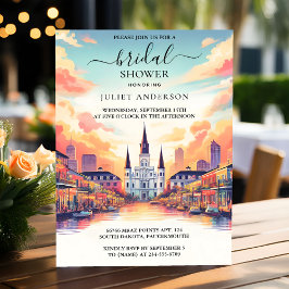 Nu Beach Ocean Summer New Orleans Vrijgezellenfees Kaart