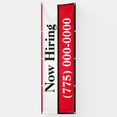 Nu bedrading 8' wijnwijn voor gebruik buitenshuis spandoek (Verticaal)