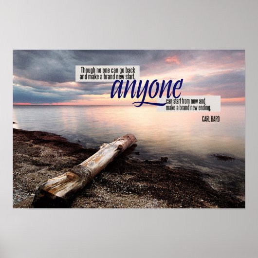 Nu beginnen poster (Voorkant)