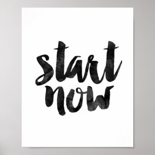 Nu beginnen poster