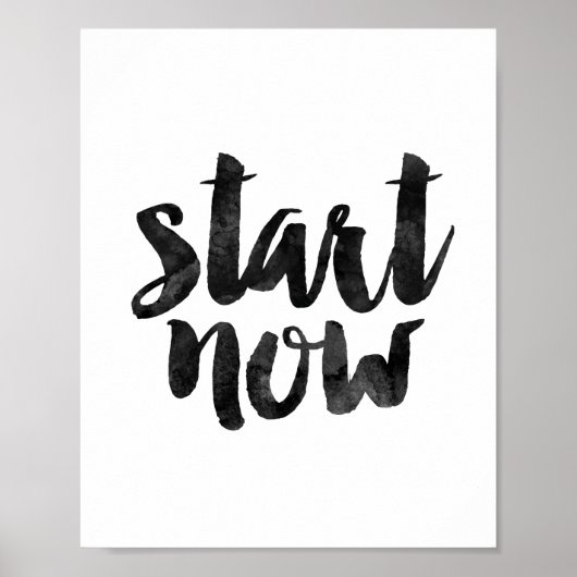 Nu beginnen poster (Voorkant)