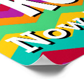 Nu begint het feest, Chevron Retirement Poster (Hoek)