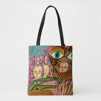 Nu bekijken en kennen tote bag