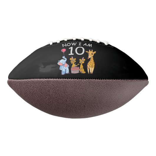 Nu ben ik 10 jaar, 10e verjaardag in de dierentuin american football (Gedraaid 270)