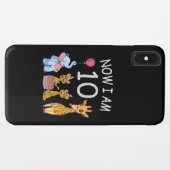 Nu ben ik 10 jaar, 10e verjaardag in de dierentuin Case-Mate iPhone case (Achterkant (horizontaal))