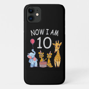 Nu ben ik 10 jaar oud 10de verjaardag bij de diere Case-Mate iPhone case