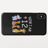 Nu ben ik 12 jaar, 12e verjaardag in de dierentuin Case-Mate iPhone case (Achterkant (horizontaal))