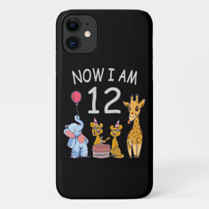 Nu ben ik 12 jaar, 12e verjaardag in de dierentuin Case-Mate iPhone case