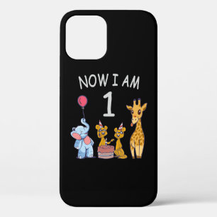 Nu ben ik 1 jaar oud 1e verjaardag in de dierentui Case-Mate iPhone case