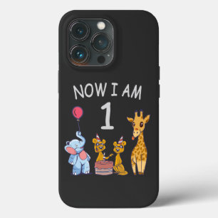 Nu ben ik 1 jaar oud 1e verjaardag in de dierentui Case-Mate iPhone case