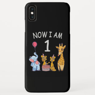 Nu ben ik 1 jaar oud 1e verjaardag in de dierentui Case-Mate iPhone case