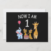 Nu ben ik 1 jaar oud op de dierentuin kaart (Voorkant)