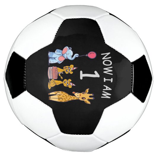 Nu ben ik 1 jaar oud op de dierentuin voetbal (Gedraaid)