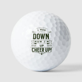 NU BEN IK AAN DE BEURT LAAT JE NIET KLEIN KRIJGEN GOLFBALLEN