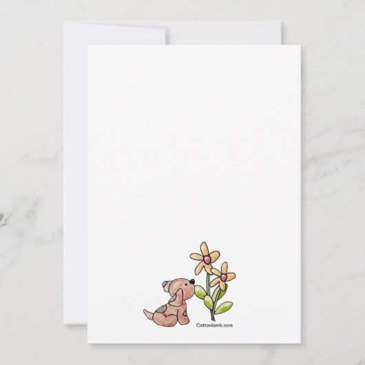 Nu ben ik één uitnodiging (Achterkant)