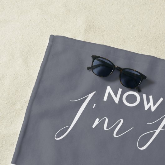 Nu ben ik Happy Starfish Strandlaken (In situ)