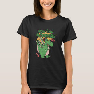 Nu ben ik niet te stoppen Rex Dinos Wilde Dier T-shirt