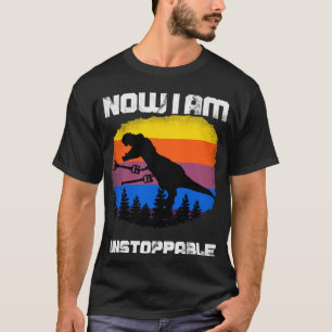 Nu ben ik niet te stoppen Tyrannosaurus rex Dinosa T-shirt