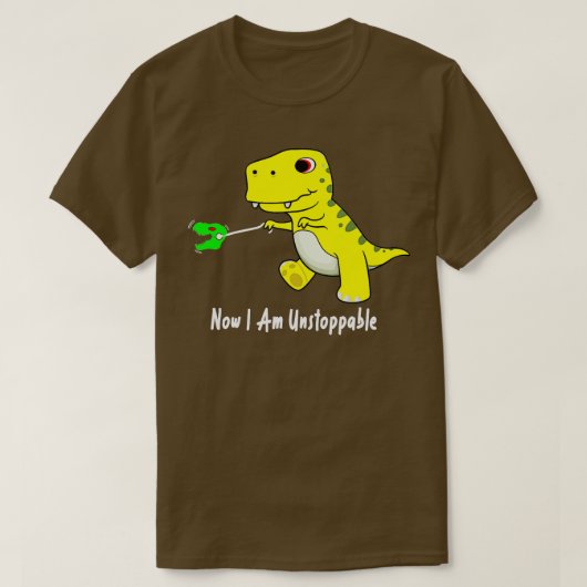 Nu ben ik onweerlegbaar Dinosaur Funny TR ( ) T-shirt (Design voorkant)
