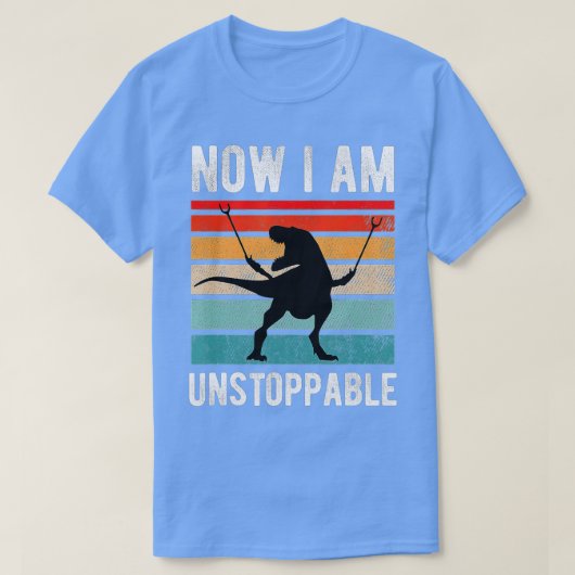 Nu ben ik onweerlegbaar Funny TRex (10) T-shirt (Design voorkant)