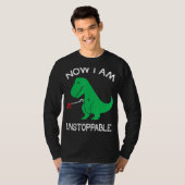 Nu ben ik onweerlegbaar grappig T Rex T-shirt (Voorkant volledig)
