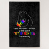 Nu ben je moeder - Gbt Free Hugs Support Pride Mam Legpuzzel (Verticaal)