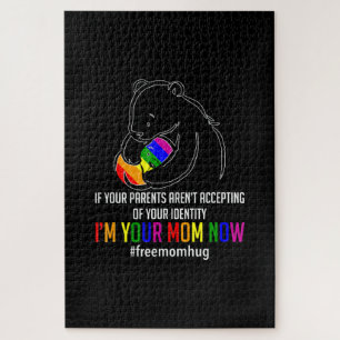 Nu ben je moeder - Gbt Free Hugs Support Pride Mam Legpuzzel