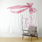 Nu bindt ze de knoop Vrijgezellenfeest Backdrops Wandkleed (In Situ (horizontaal))