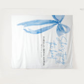 Nu bindt ze de knoop Vrijgezellenfeest Backdrops Wandkleed (Voorkant (horizontaal))