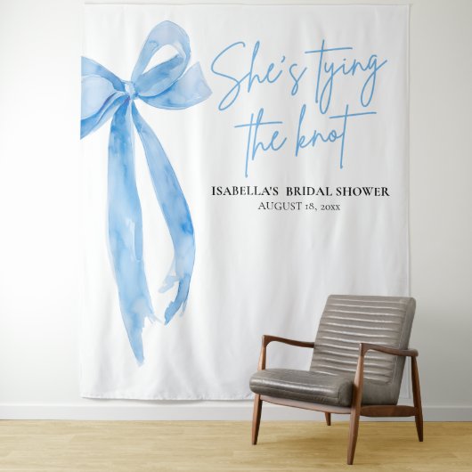 Nu bindt ze de knoop Vrijgezellenfeest Backdrops Wandkleed (In situ)