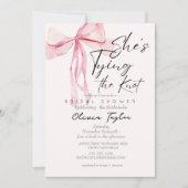 Nu bindt ze het knoop Vrijgezellenfeest Kaart (Voorkant)