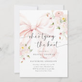 Nu bindt ze het knoop Vrijgezellenfeest Kaart (Voorkant)