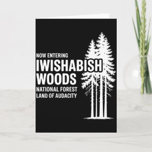 Nu binnenkomend I Wishabish Woods National Forest Kaart