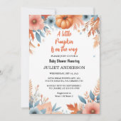 Nu Boerderij Roze Blauw Boho Meisje Jongen Herfst  Kaart (Voorkant)