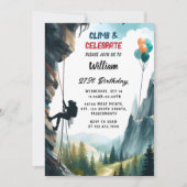 Nu Boy Tree Fun Cliff Rock klimmen 21e verjaardag Kaart (Voorkant)