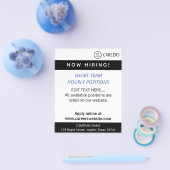 Nu carrièrewerk huren flyer (Enkel)