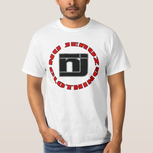 nu cirkelvormig t-shirt (Voorkant)