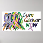 NU Cure Cancer Awareness Poster (Voorkant)