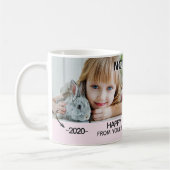 Nu & dan met afbeeldingen groeiende meisje vaders  koffiemok (Links)