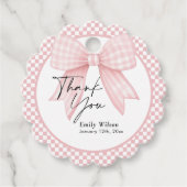 Nu dank u bedankjes labels (Voorkant)