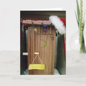 NU DAT IK "HEB UW AANDACHT" VROLIJKE KERST FEESTDAGEN KAART (Voorkant)