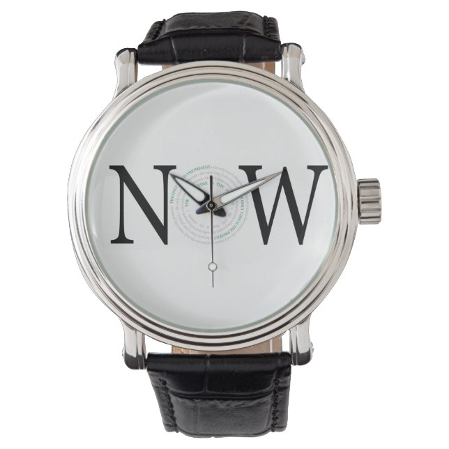 NU: De enige tijd is het Cadeau Horloge (Voorkant)