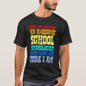 Nu en dan een Geweldige schoolpsycholoog T-shirt (Voorkant)
