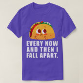 Nu en dan Herfst ik Taco T-shirt (Design voorkant)