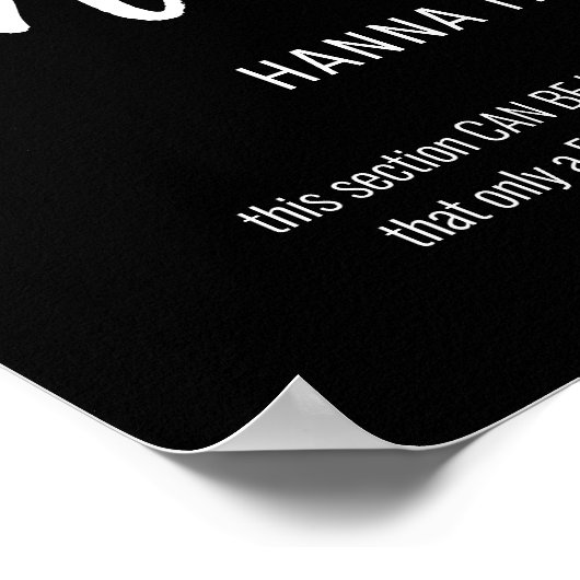 Nu en dan Love Story Movie Poster (Hoek)