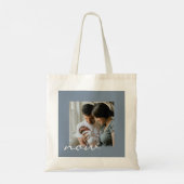 Nu en dan Love Story Photo Canvas tas (Achterkant)