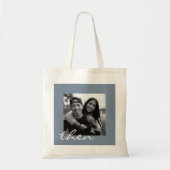 Nu en dan Love Story Photo Canvas tas (Voorkant)