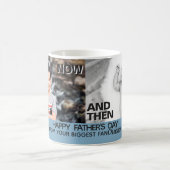 Nu en dan met afbeeldingen die jonge vaders dag kw koffiemok (Center)
