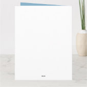 Nu en dan vaderdag met zoons afbeelding kaart (Achterkant)